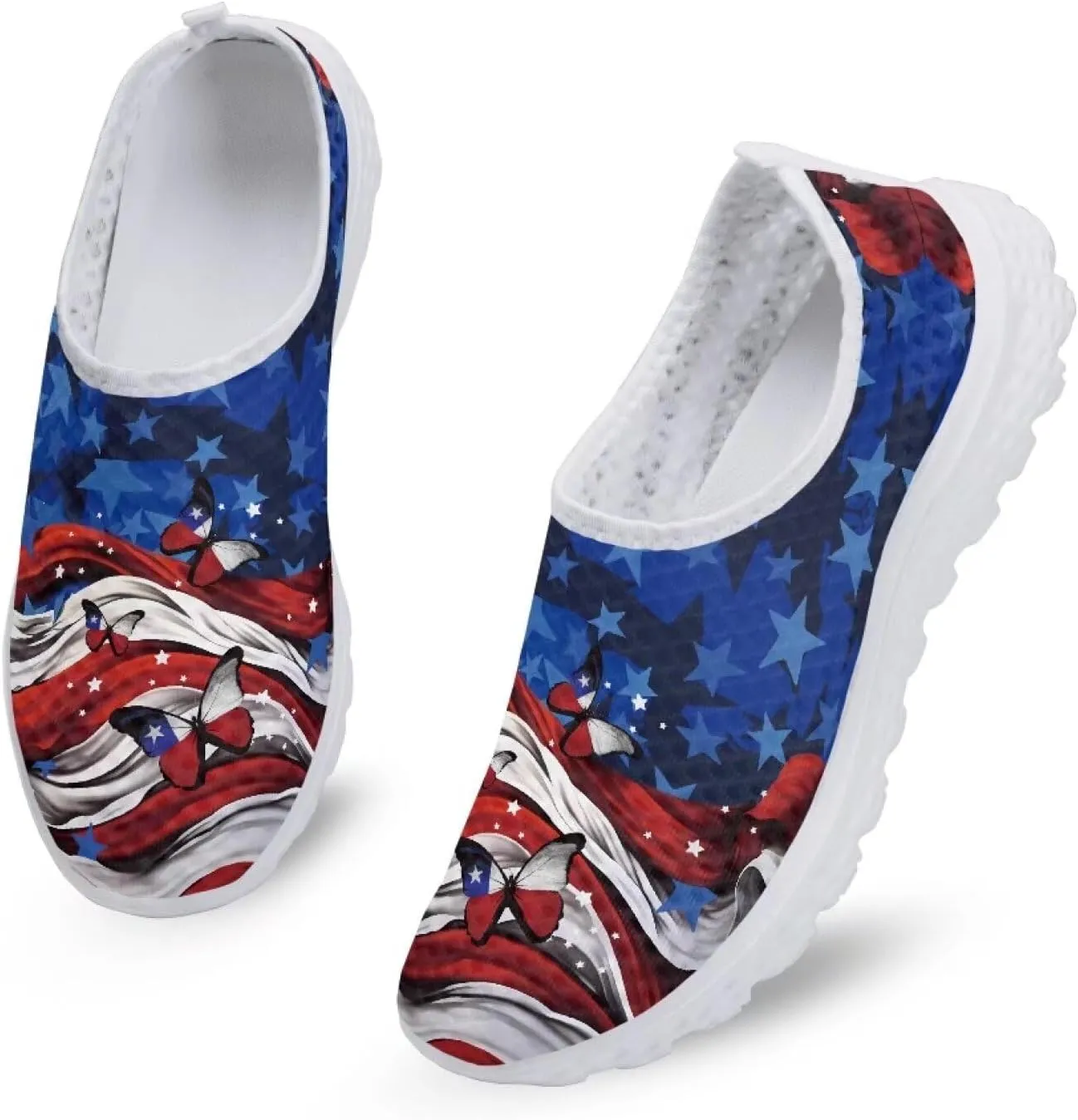 Womens Athletic Water Shoes Non-Slip Air Mesh Outdoor Beach Sneakers