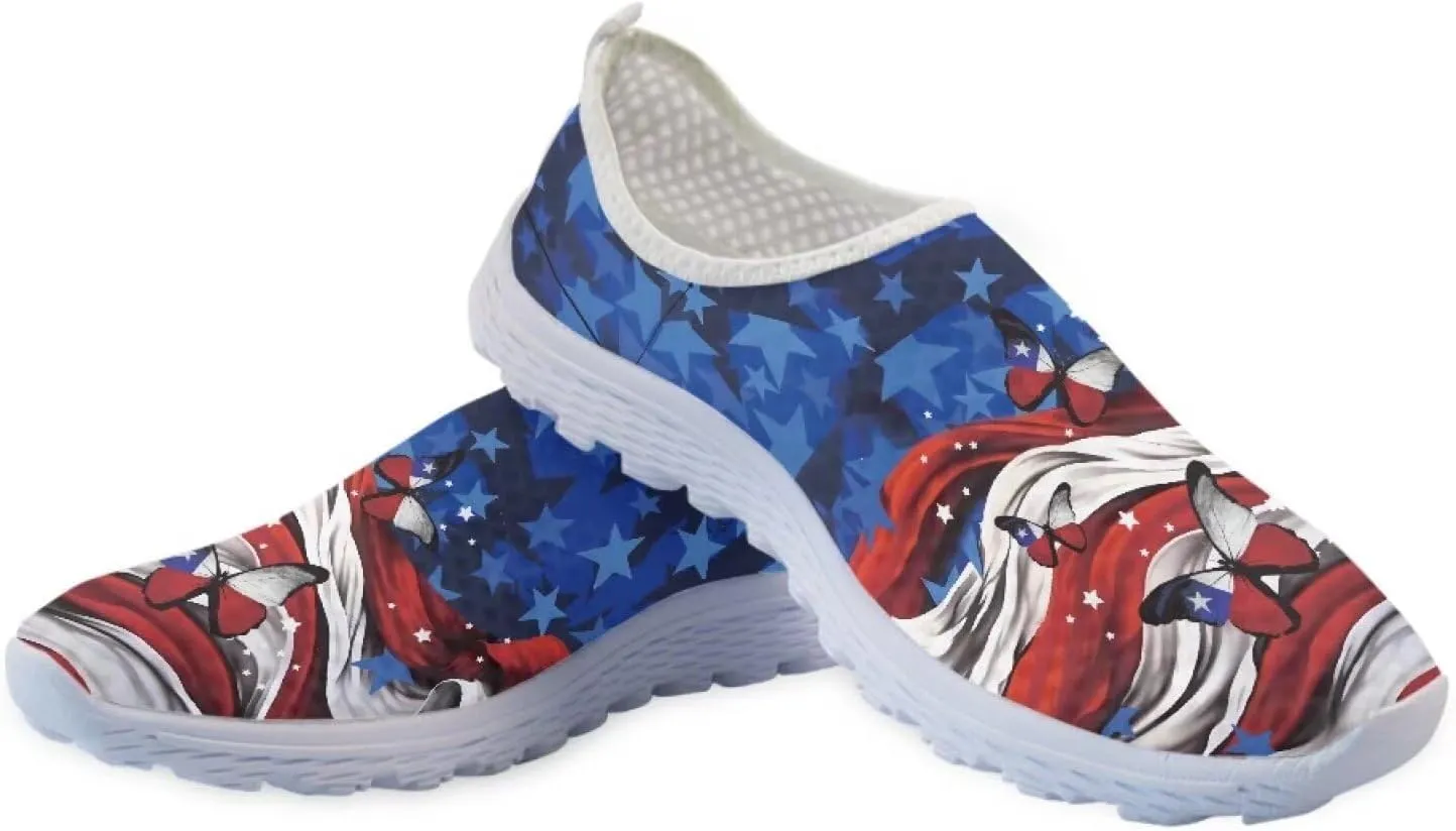 Womens Athletic Water Shoes Non-Slip Air Mesh Outdoor Beach Sneakers