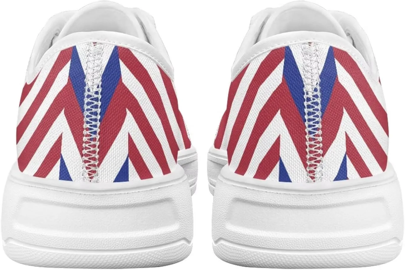 Womens Casual Sneakers American Flag Shoes Women Canvas Shoes Patriotic Accessories