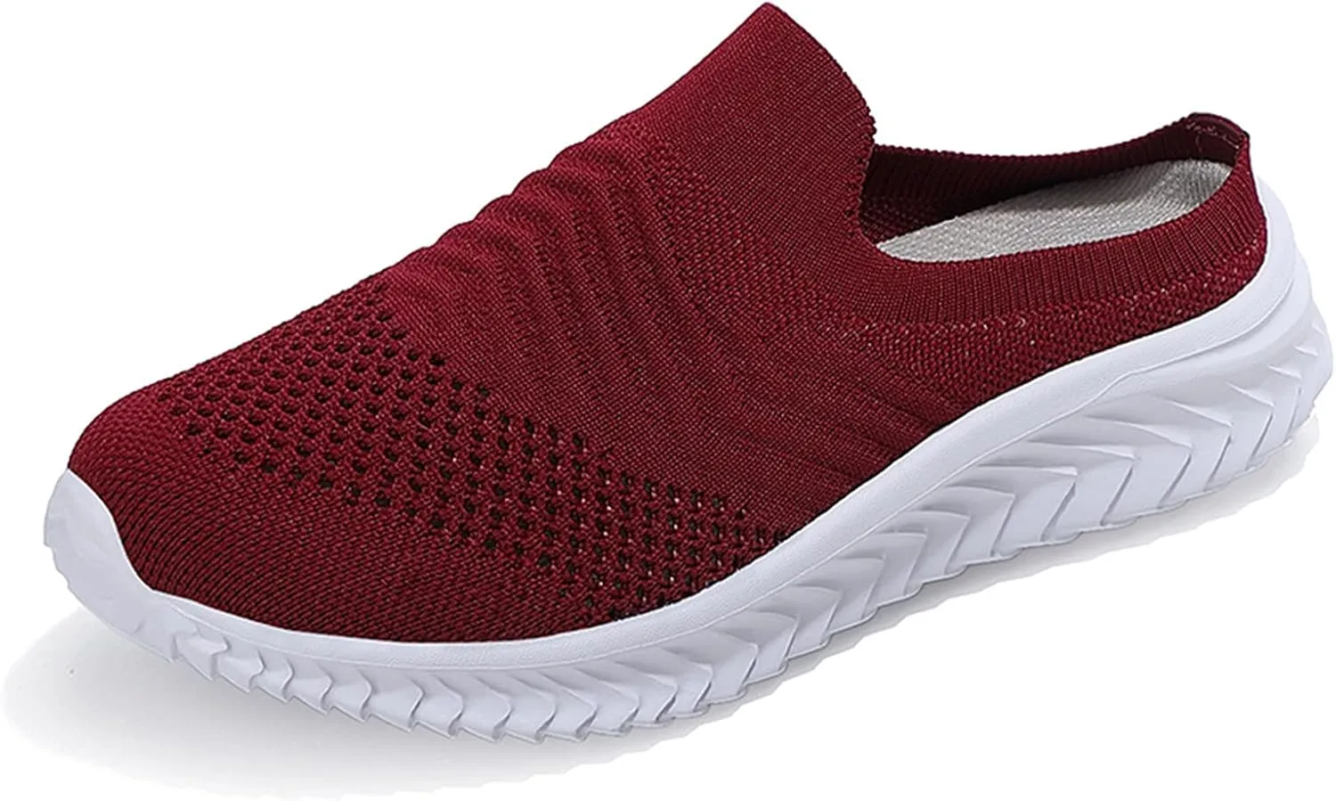 Womens Comfortable Orthopedic Sneakers Slip On Walking Shoes with Arch Support Casual Loafers for Plantar Fasciitis Foot Pain Relief Swollen Feet