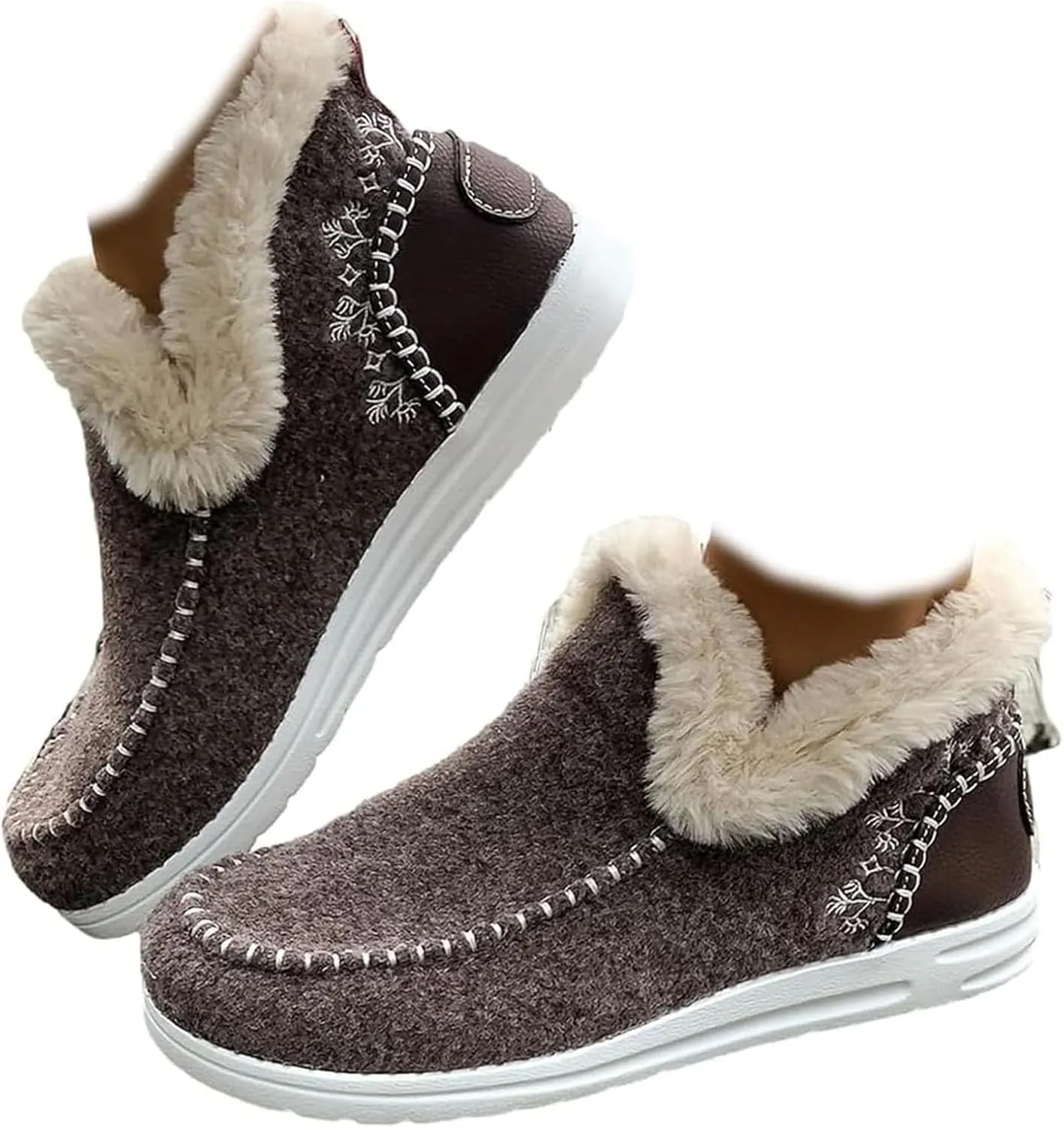Womens Dress Shoes Women's Sneakers Mens Loafers Casual Slip On Fashion Casual Comfy Soft Christmas Print Shoes Women Comfort Cute Casual Slip On Lightweight