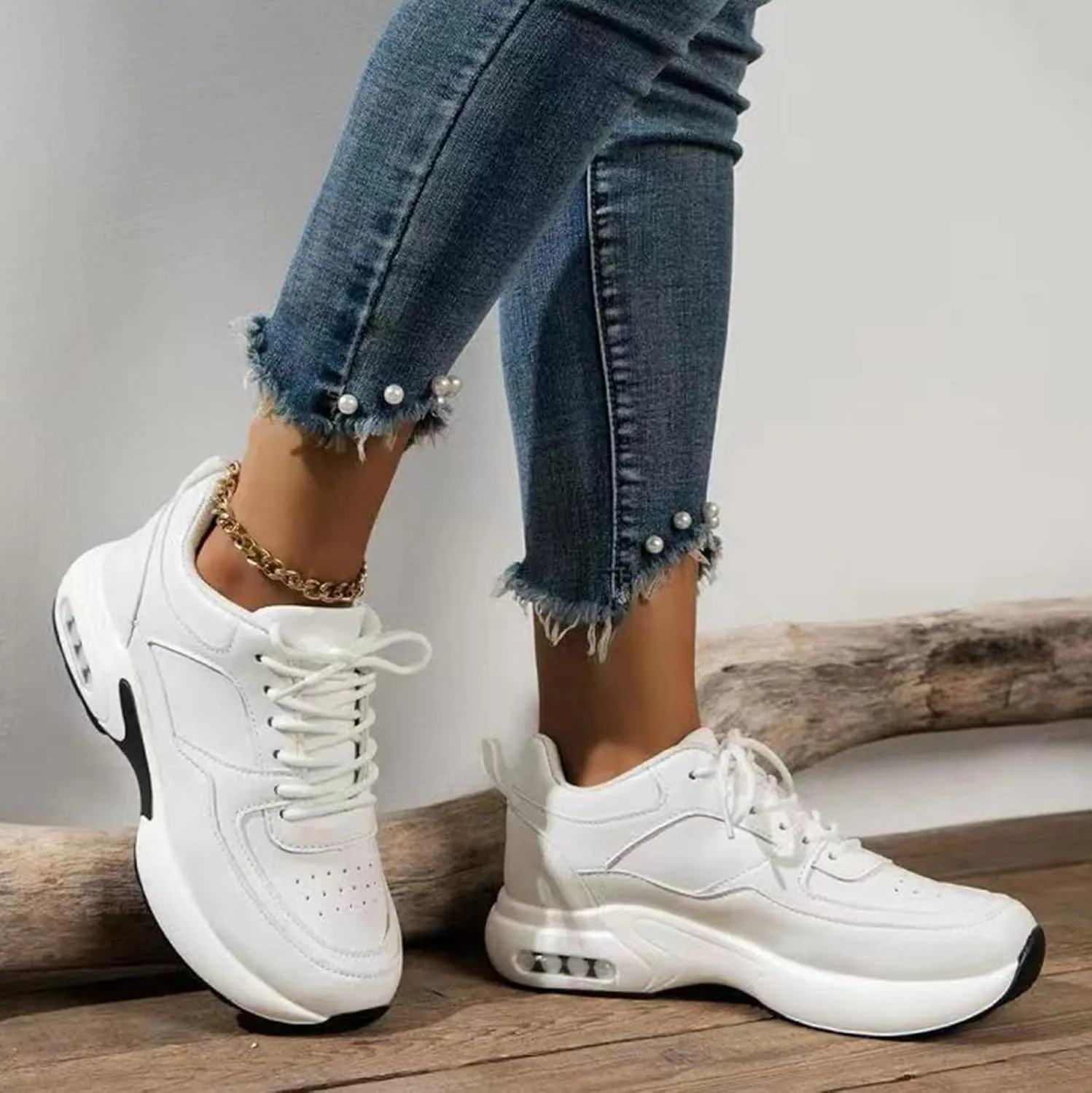 Womens Elastic Slip On Sneakers Casual Walking Shoes Lightweight Canvas Comfortable Flats Non Slip Loafers