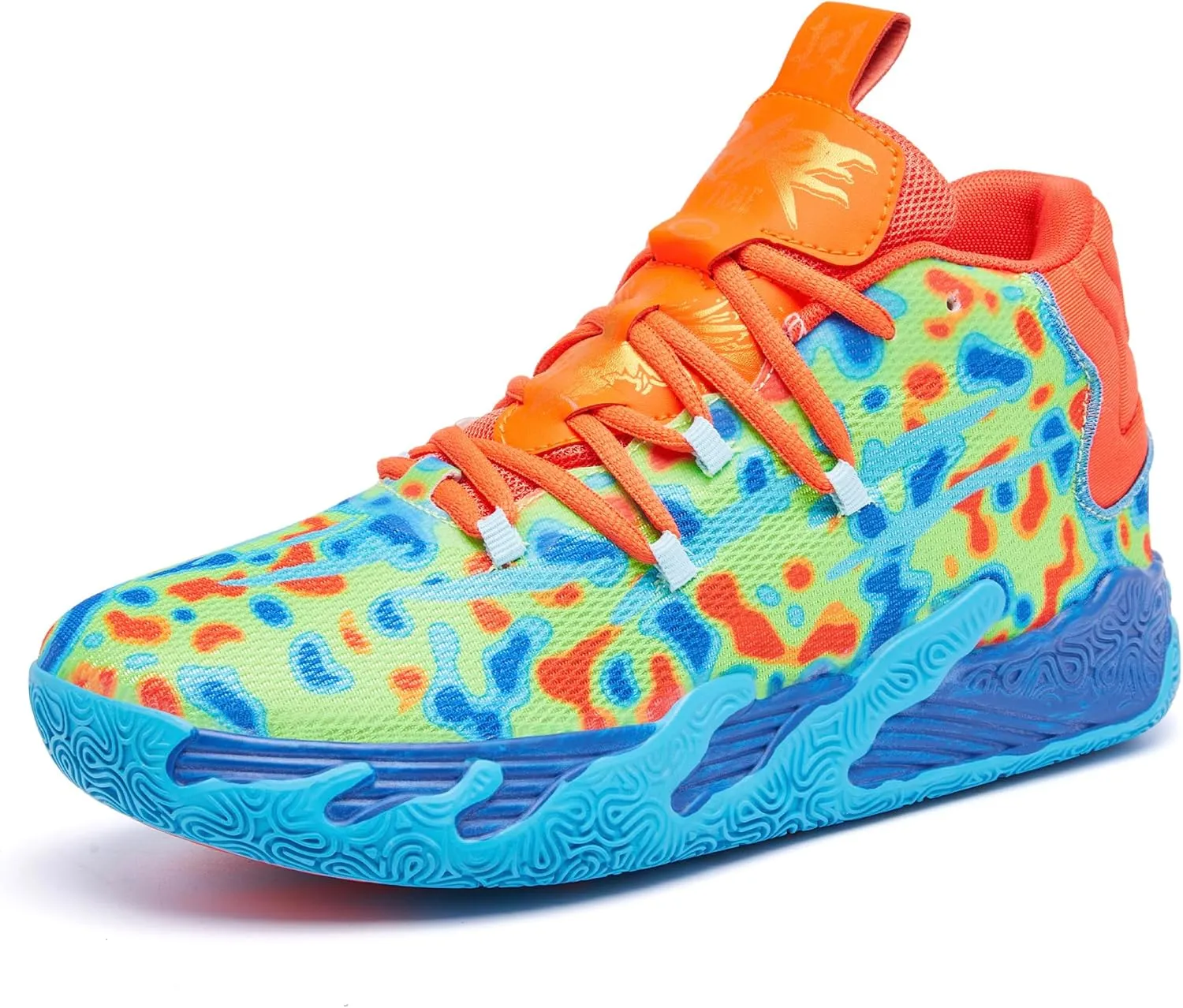 Womens Mens Basketball Shoes Breathable Fashion Colorful High Top Non Slip Outdoor Sport Sneakers for Woman Man Fitness Training Athletic