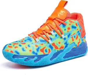 Womens Mens Basketball Shoes Breathable Fashion Colorful High Top Non Slip Outdoor Sport Sneakers for Woman Man Fitness Training Athletic