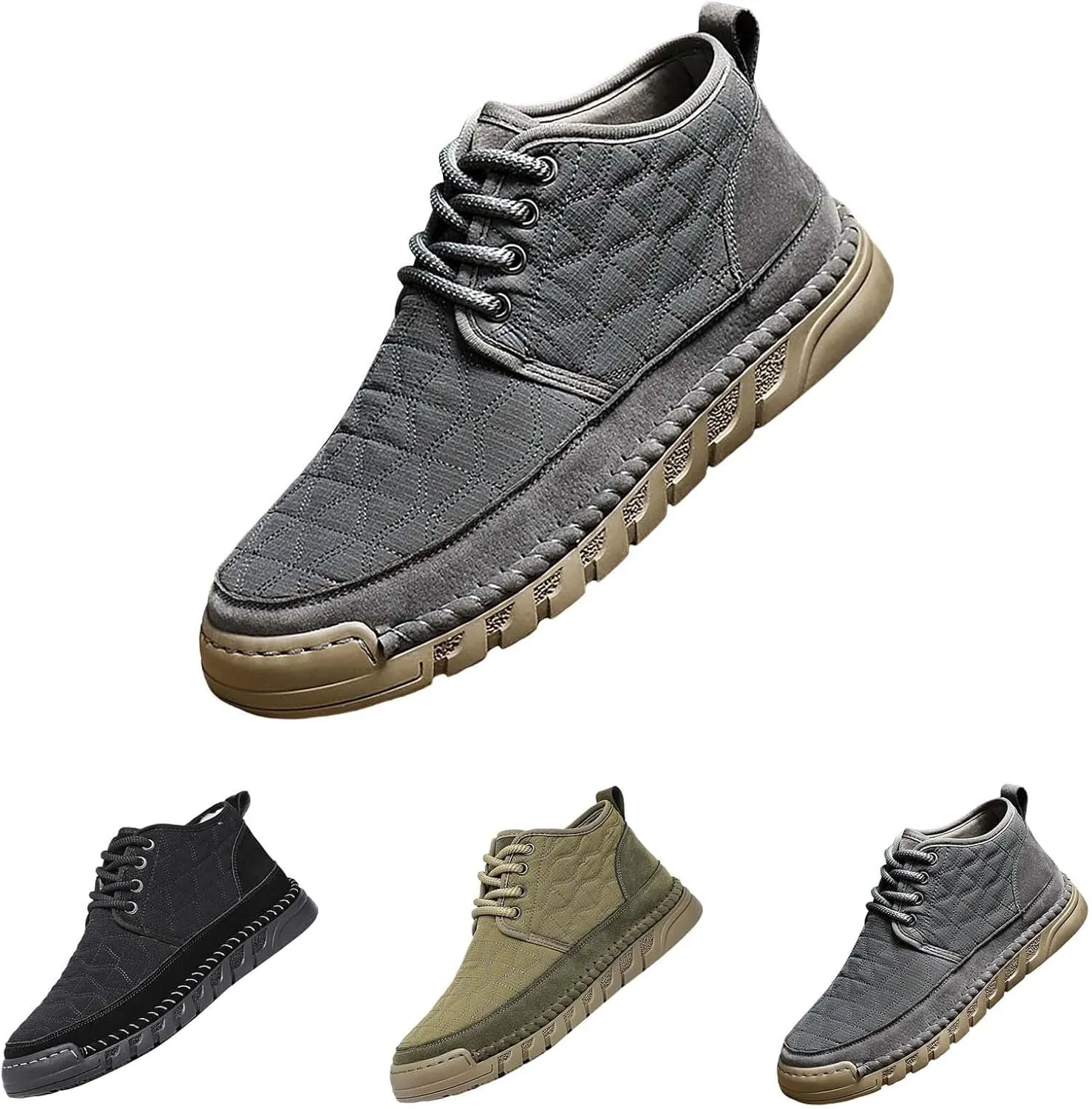 Women's Sneakers Non Slip Work Shoes for Men Women's Loafer Flat Comfortable Dressy Slip on Loafers for Women Dressy Women's Sneakers in White in Wide Width
