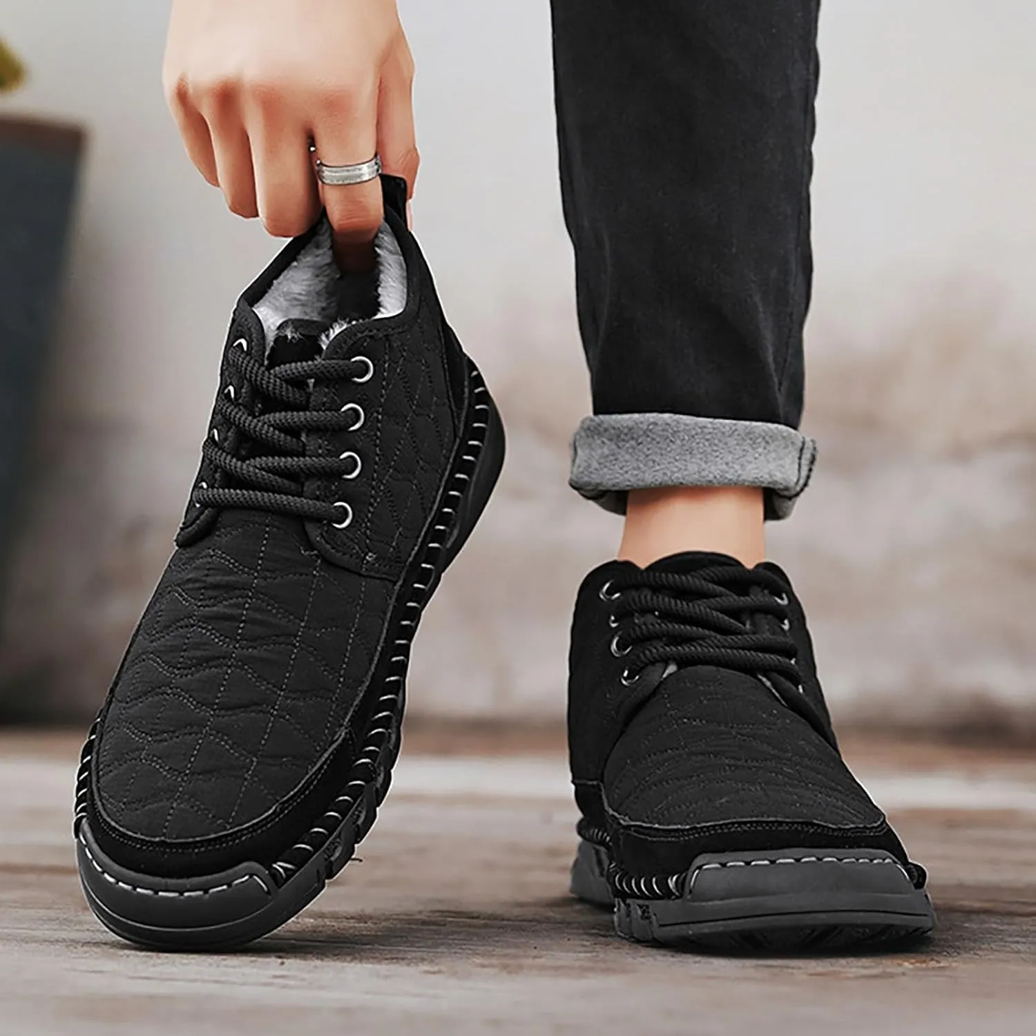 Women's Sneakers Non Slip Work Shoes for Men Women's Loafer Flat Comfortable Dressy Slip on Loafers for Women Dressy Women's Sneakers in White in Wide Width