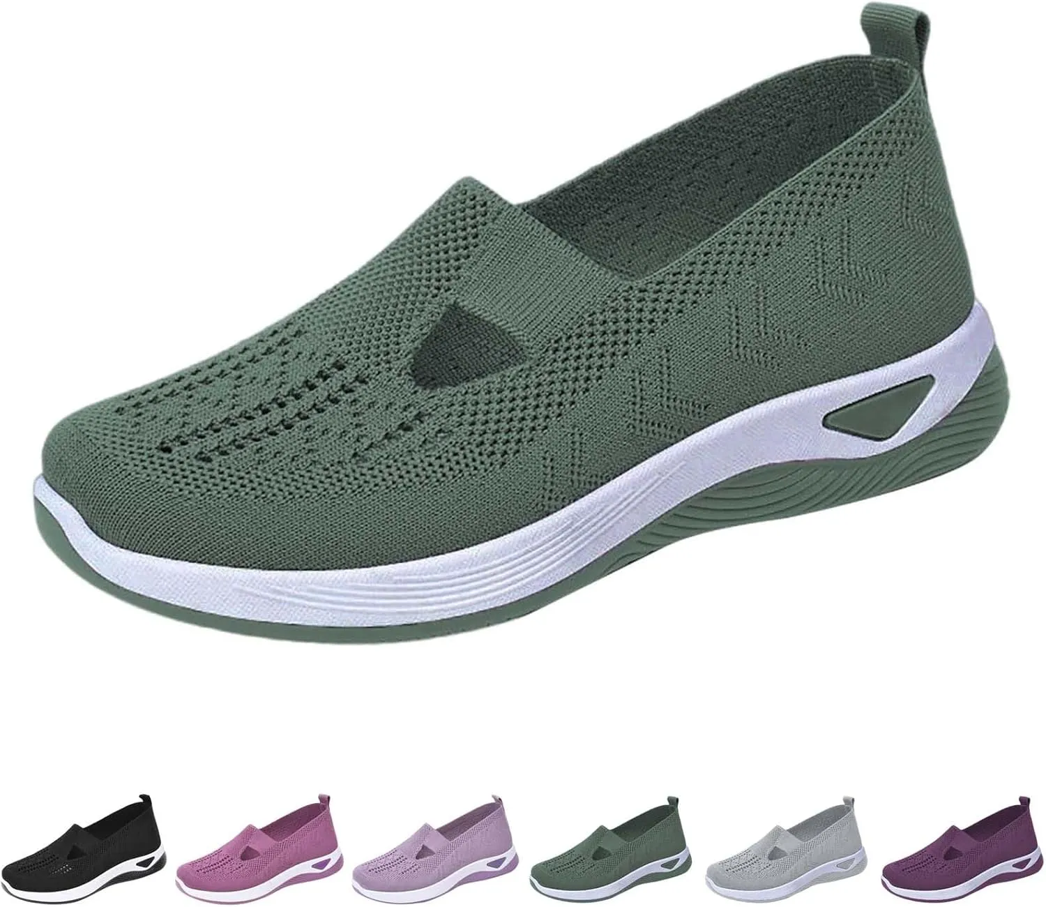 Women's Woven Orthopedic Breathable Soft Sole Running Shoes for Men Comfort Men's Casual Shoes Platform Sneakers Brown Tennis Shoe White Loafers